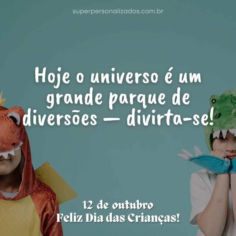 Mensagem de Dia das Crianças