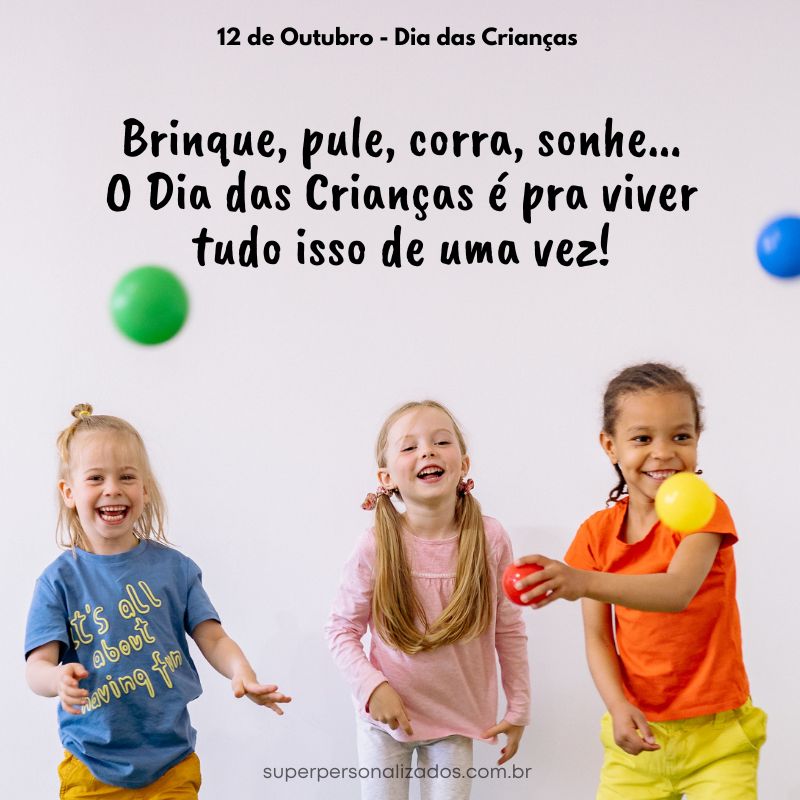 Mensagem de Dia das Crianças
