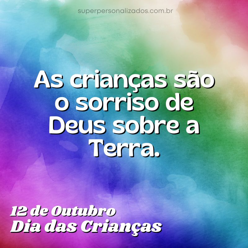 Mensagem para Dia das Crianças