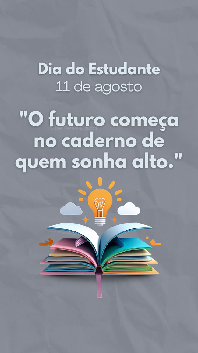 Mensagens Dia do Estudante