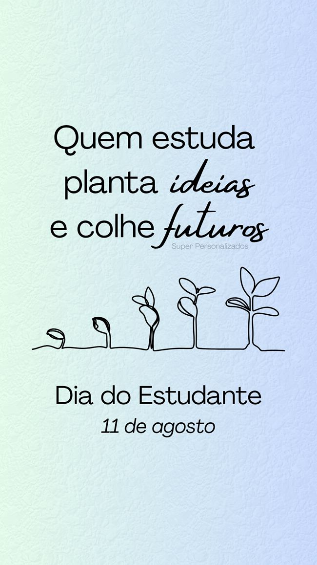 Mensagem - Dia do Estudante