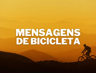 Mensagens de Bicicleta - Ciclistas