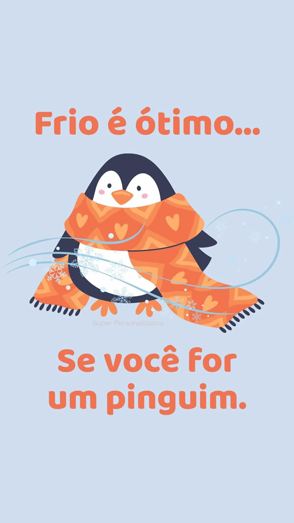 Mensagem de Frio