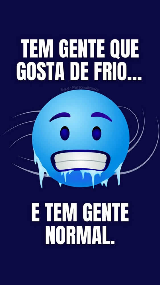 Mensagem de Friozinho
