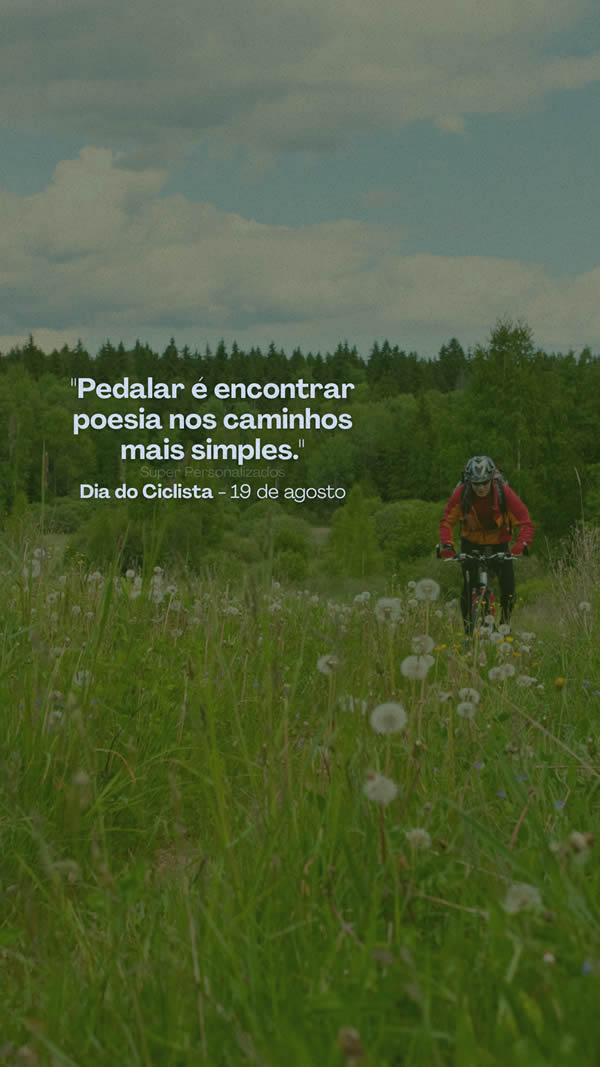 Mensagem para Dia do Ciclismo