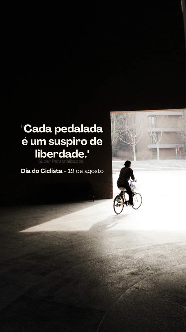 Mensagem para Dia do Ciclismo