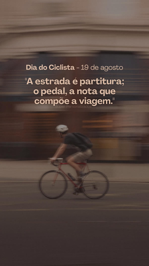 Mensagem para Dia do Ciclismo