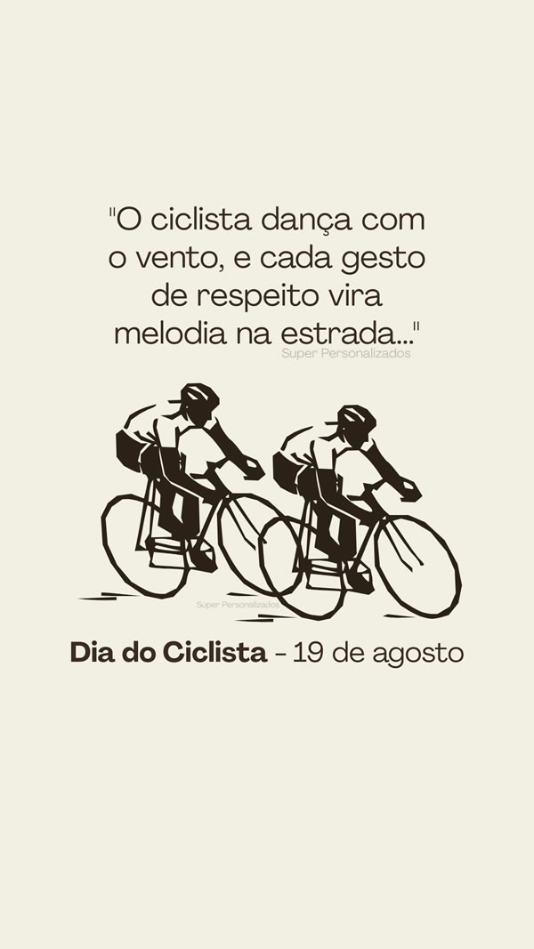 Mensagem de Dia do Ciclismo
