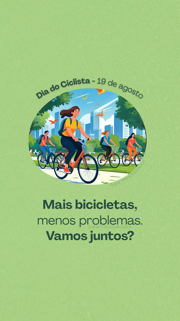 Mensagens para Dia do Ciclismo