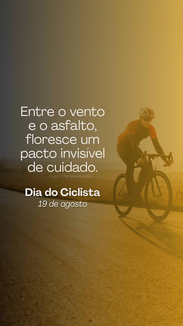 Mensagens para Dia do Ciclismo para postar