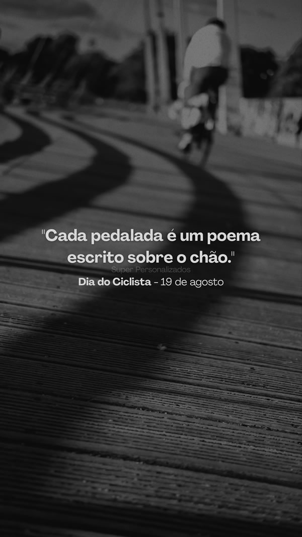 Imagem Instagram Stories Dia do Ciclismo
