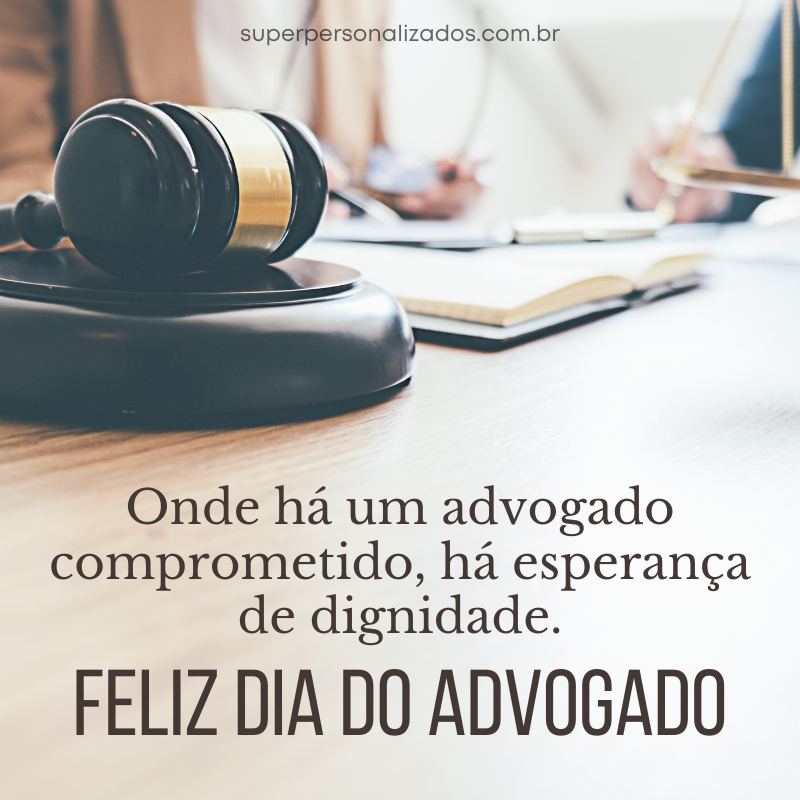 Mensagem para Dia dos Advogados