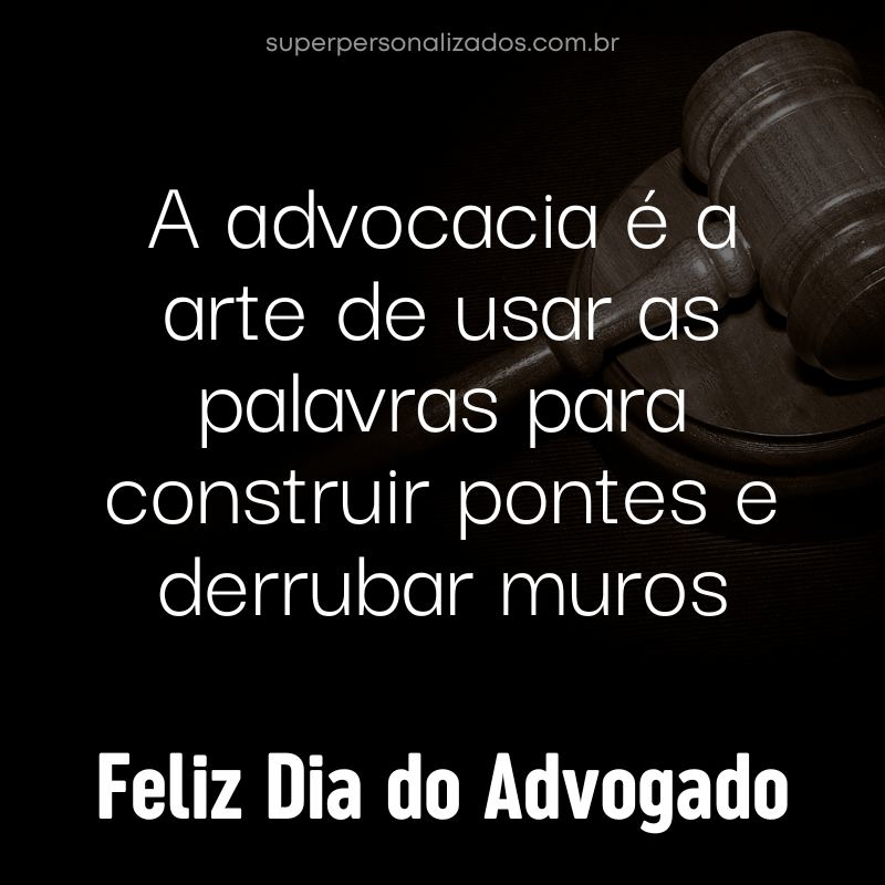 Mensagem para Dia dos Advogados