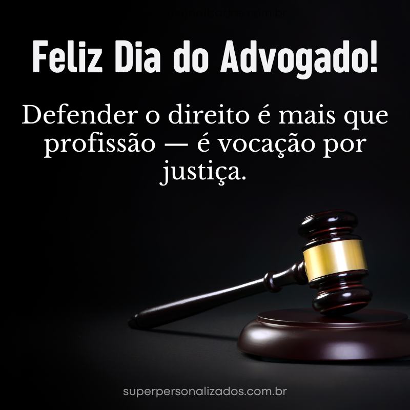 Mensagem para Dia dos Advogados