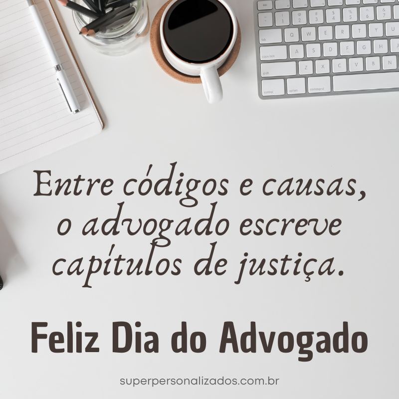Mensagem para Dia dos Advogados