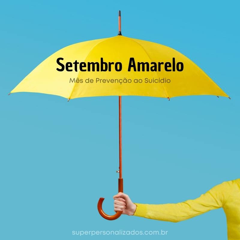 Cartão de Setembro Amarelo