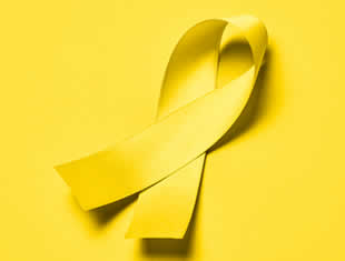 Desenho de Setembro Amarelo para colorir