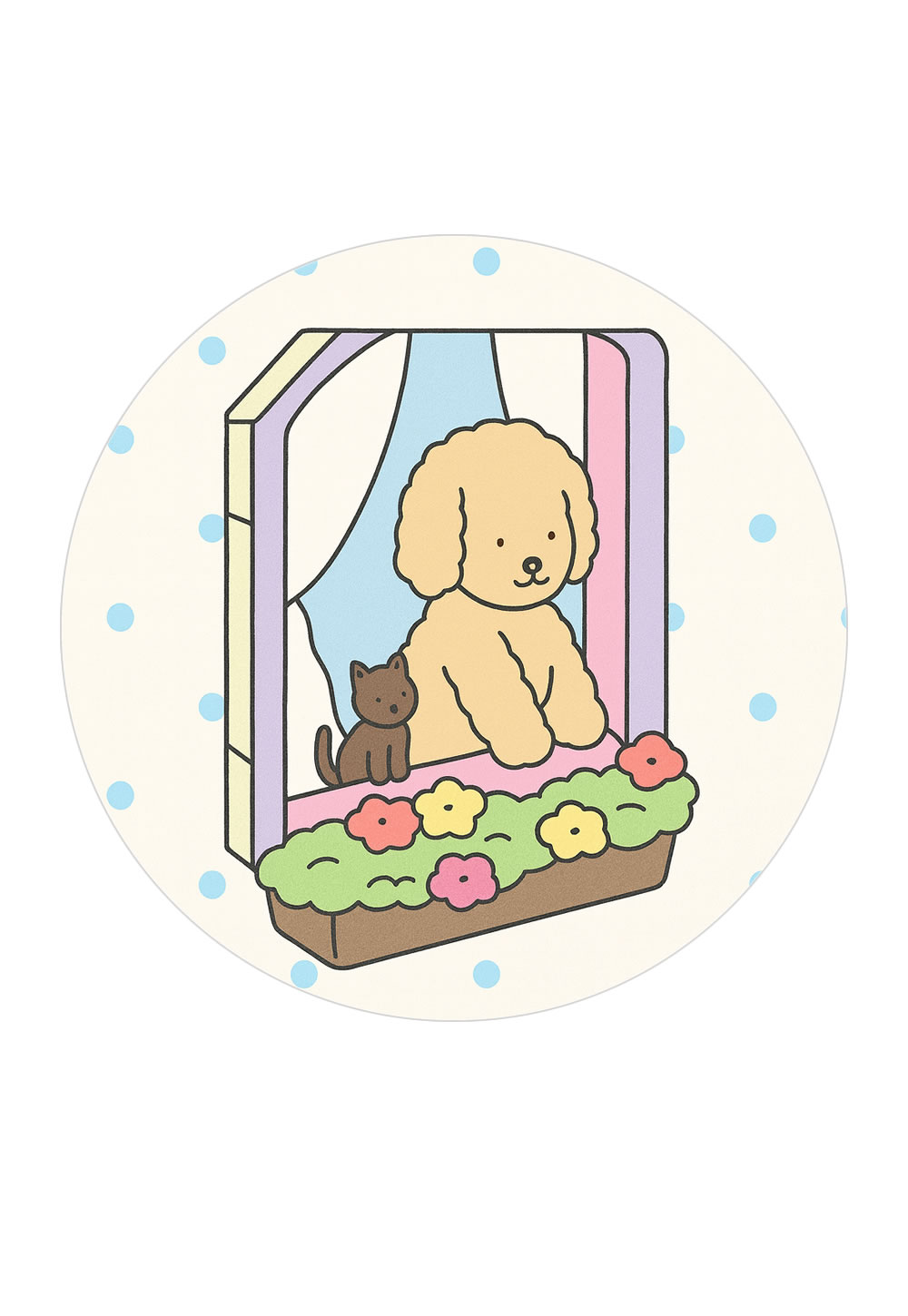 Topo de Bolo para Bobbie Goods