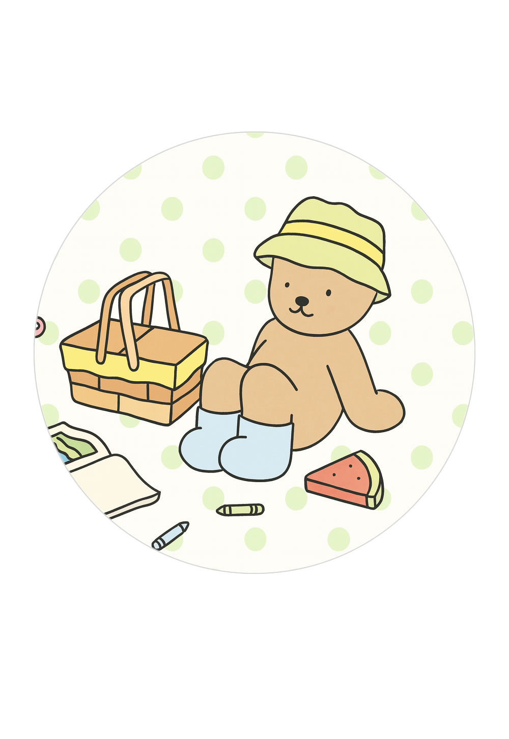 Topo de Bolo para Bobbie Goods