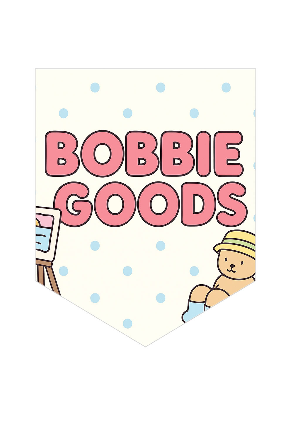 Bandeirinha Bobbie Goods