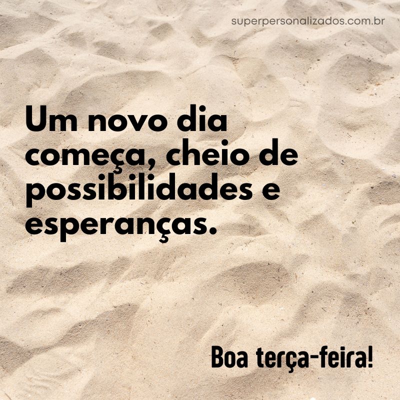 Mensagens de Boa Terça-feira