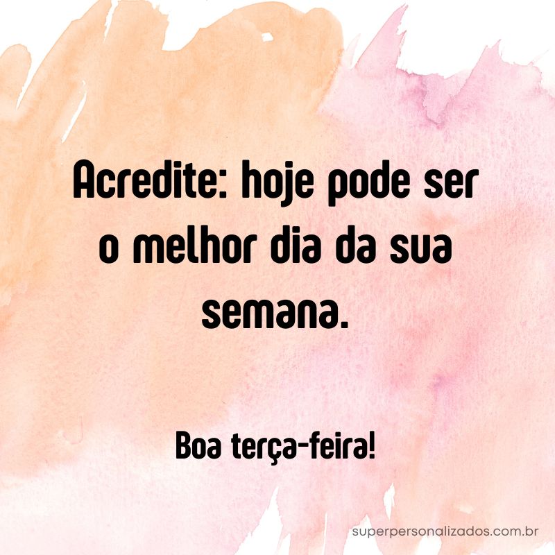 Mensagens de Boa Terça-feira