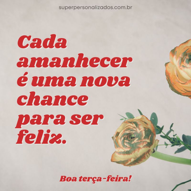 Mensagem para Terça-feira