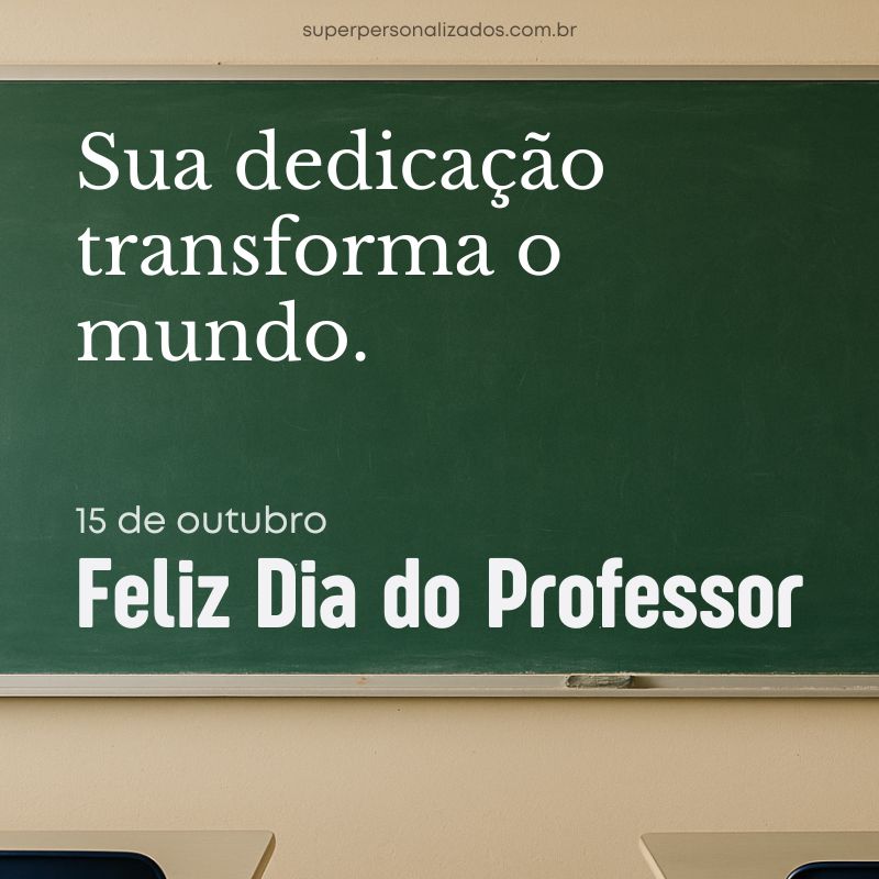Mensagem para Dia do Professor