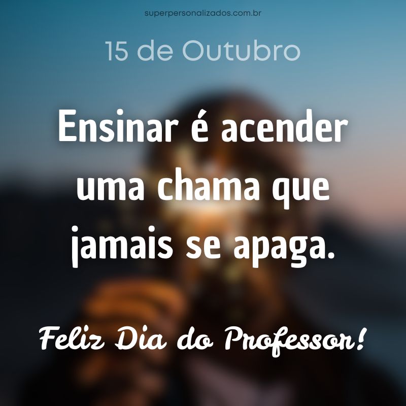 Mensagens de Dia dos Professores