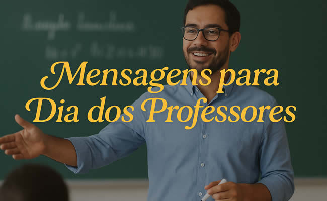 Mensagens para Dia dos Professores