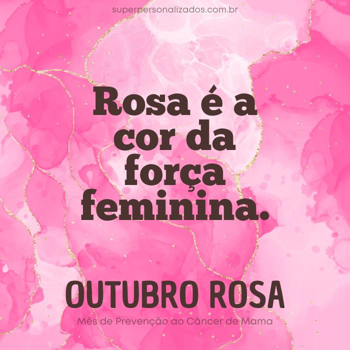 Mensagem de Outubro Rosa
