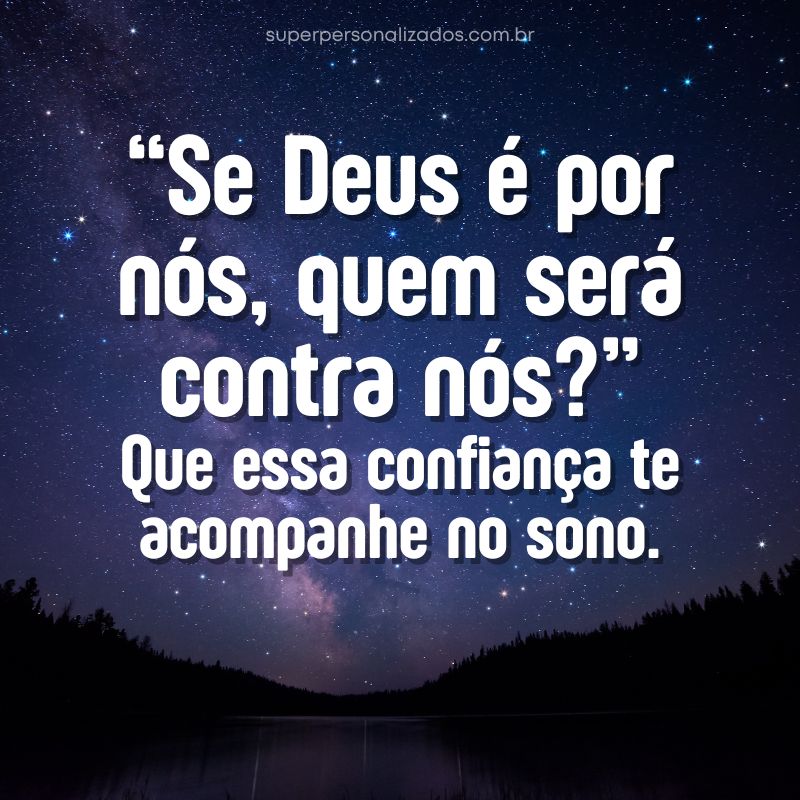 Mensagem Bíblica de Boa Noite