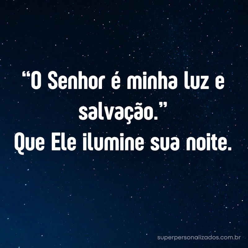 Mensagens Bíblicas de Boa Noite