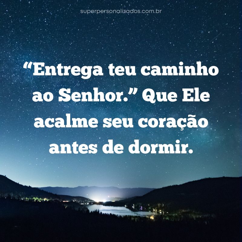 Mensagem Bíblica de Boa Noite