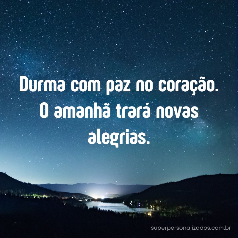 Mensagem de Boa Noite