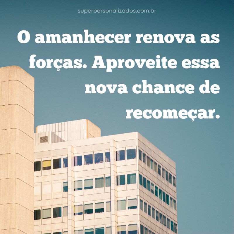 Mensagem de Bom Dia Motivacional