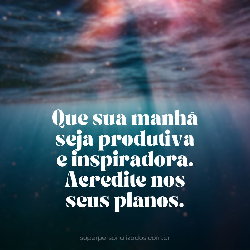 Mensagem de Reflexão de Bom Dia