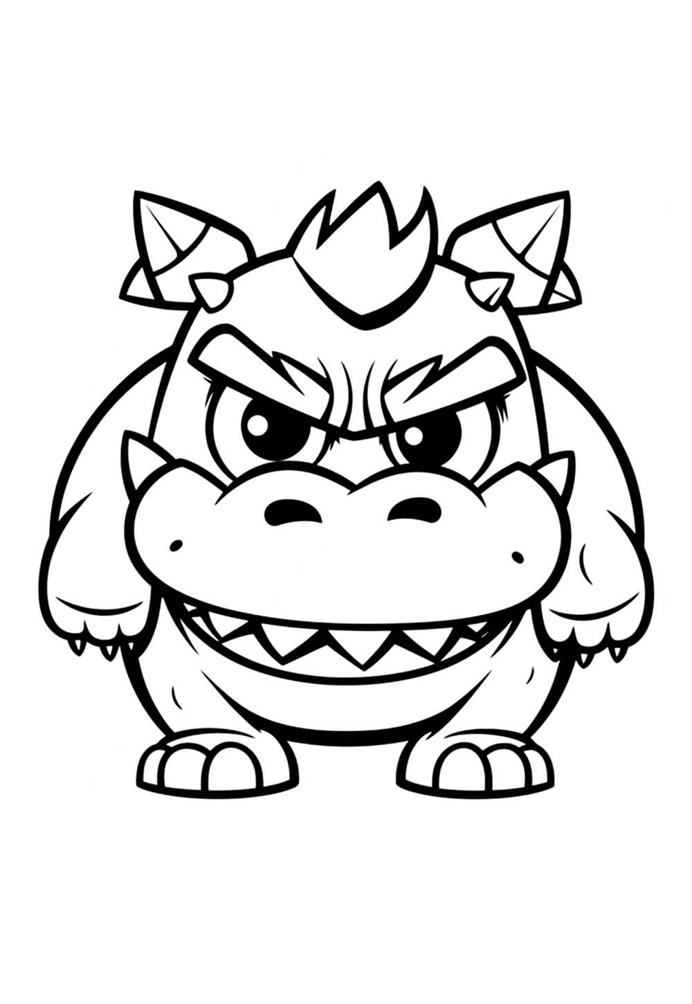 Desenho Mario Bros Colorir