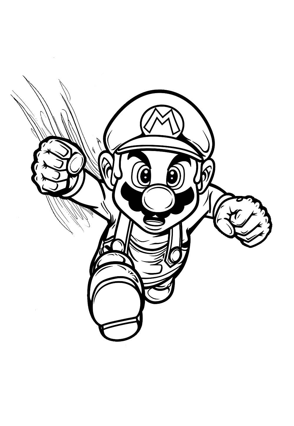 Desenho Mario Bros Colorir