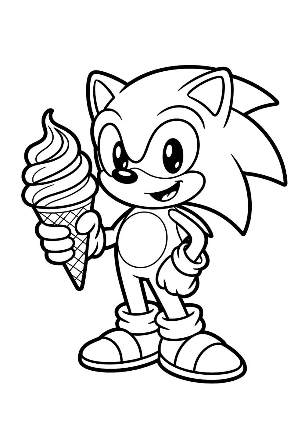 Desenho Sonic