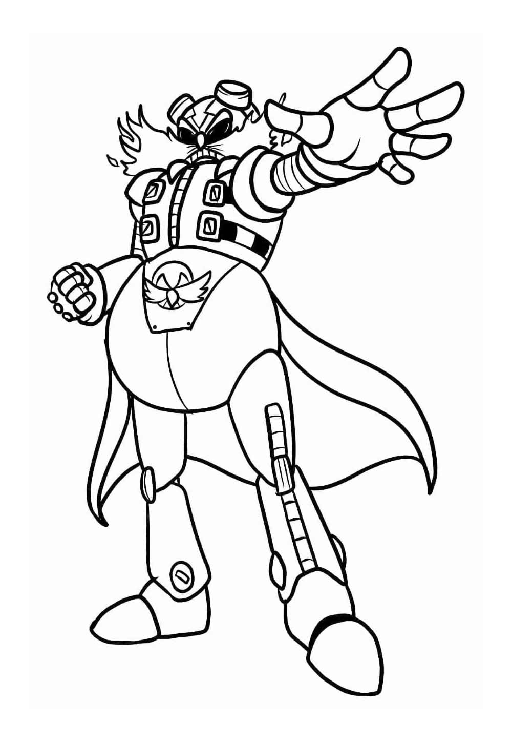 Desenhos Dr. Eggsman Colorir