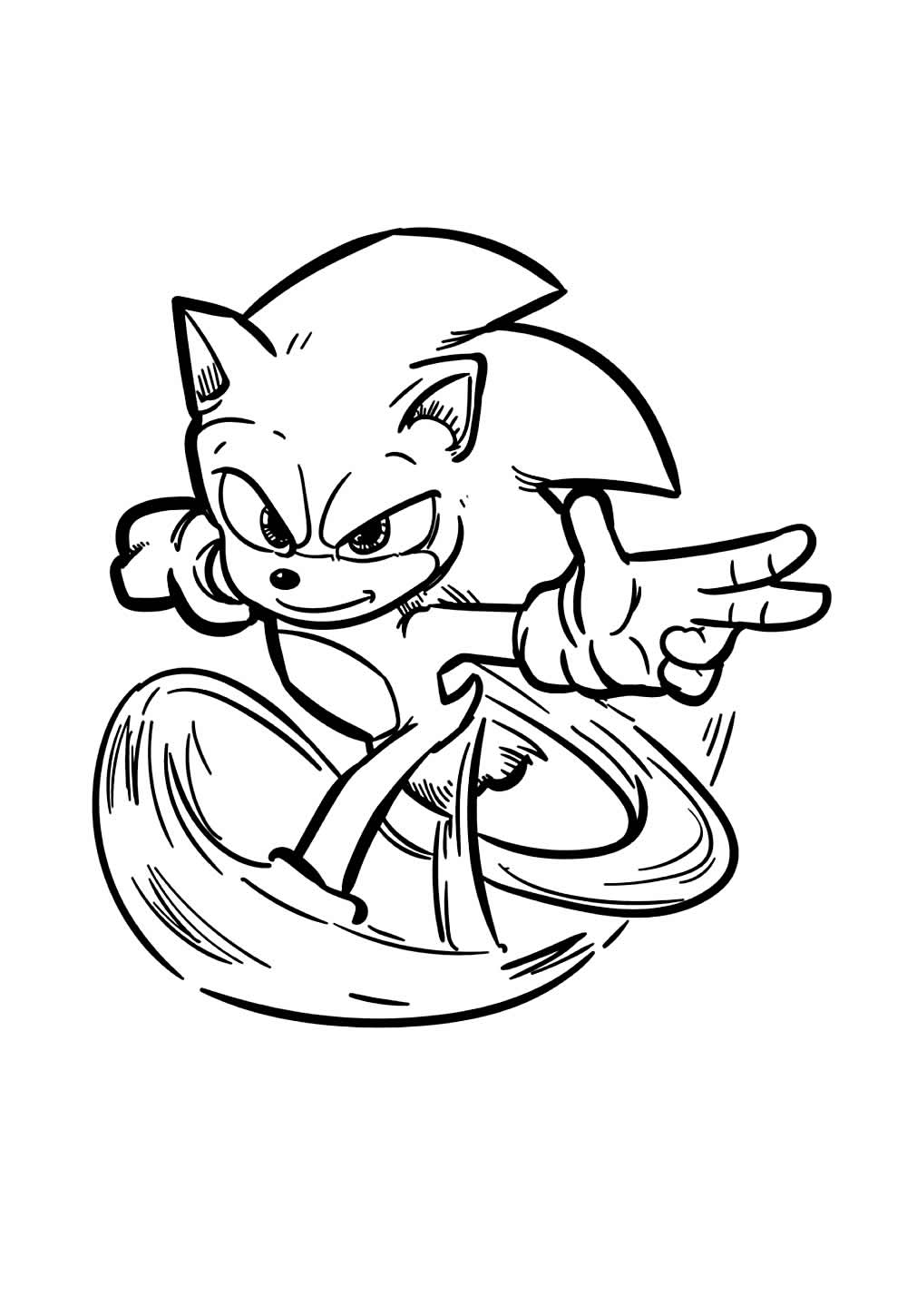 Desenho Sonic