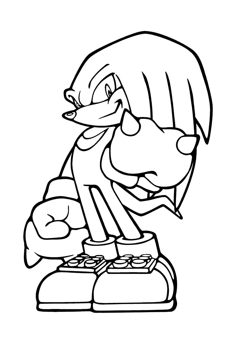 Desenho Sonic Colorir